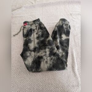 🎀$5 Dickies Kids Black and Green Tie-Dye Joggers